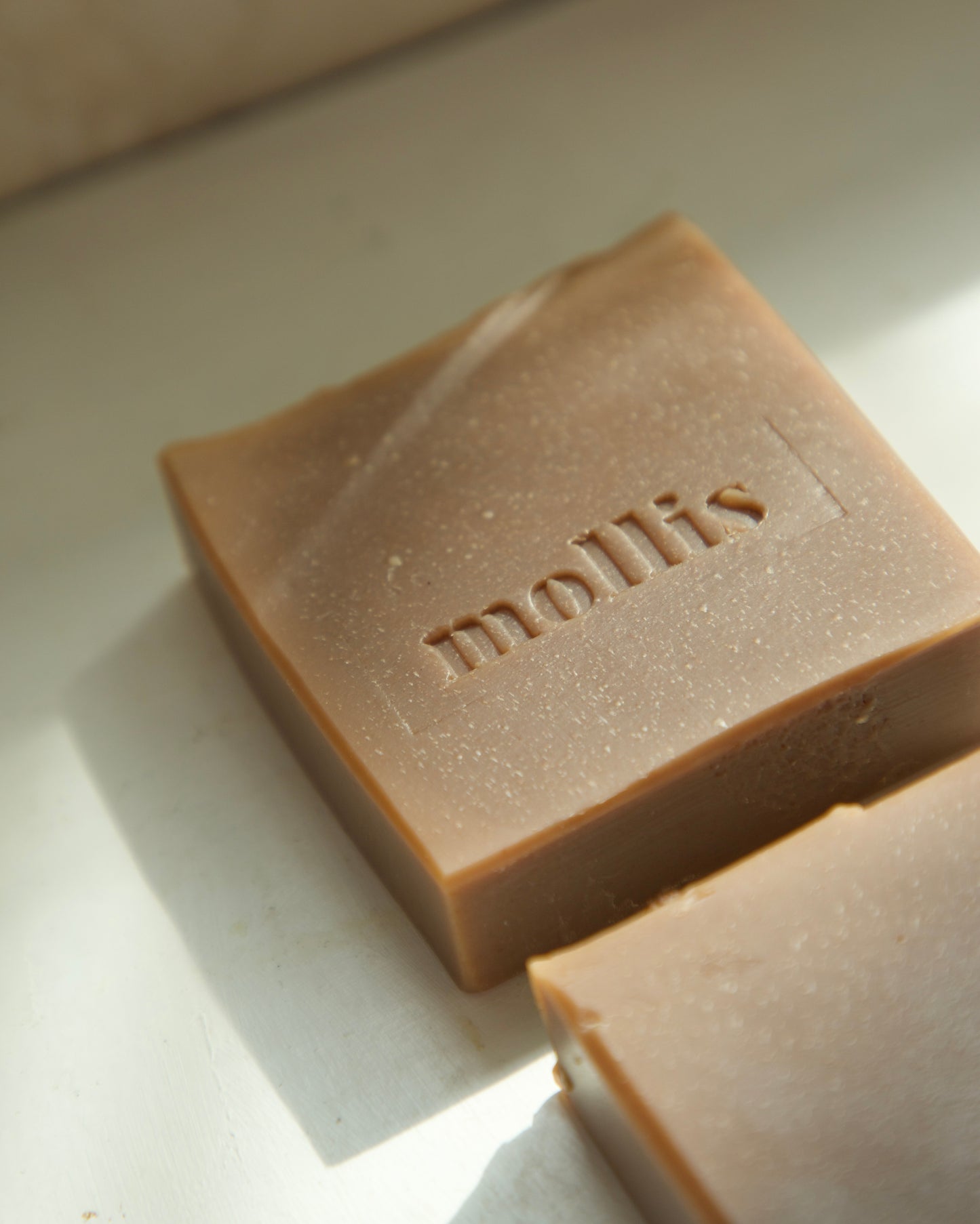 Milano Morning handmade soap by Mollis India — SLS free paraben free natural coffee soap