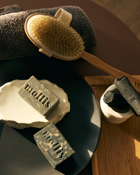 Oudh Charcoal Soap Bar – deep cleansing handmade soap for oily and acne-prone skin