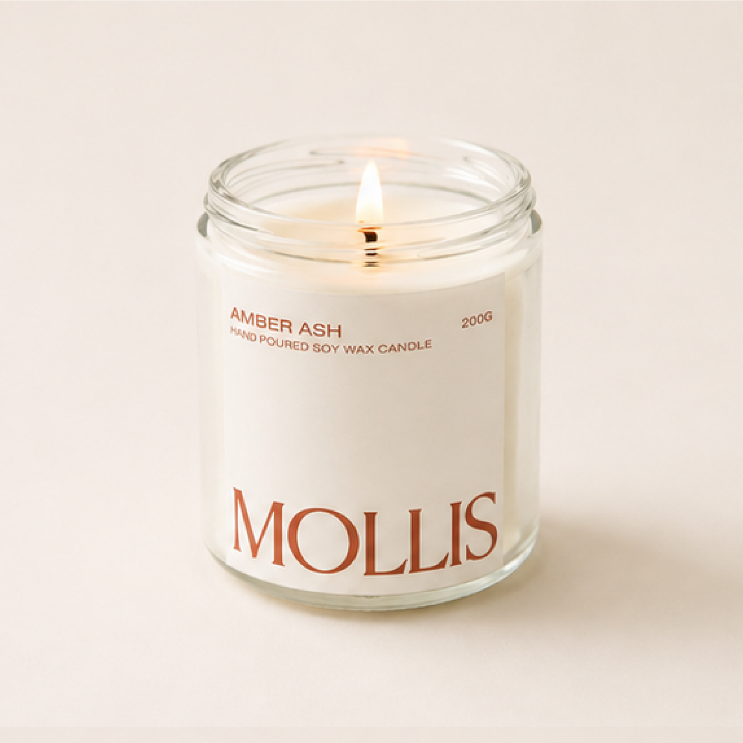 200g Single wick Scented Soy wax candle