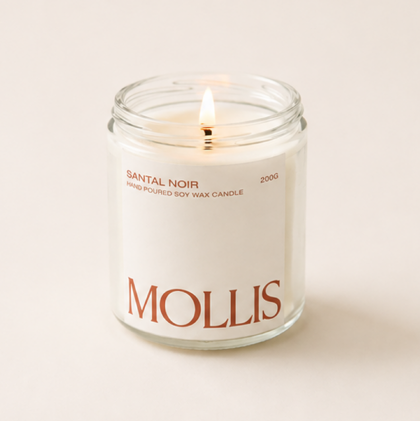 200g Single wick Scented Soy wax candle