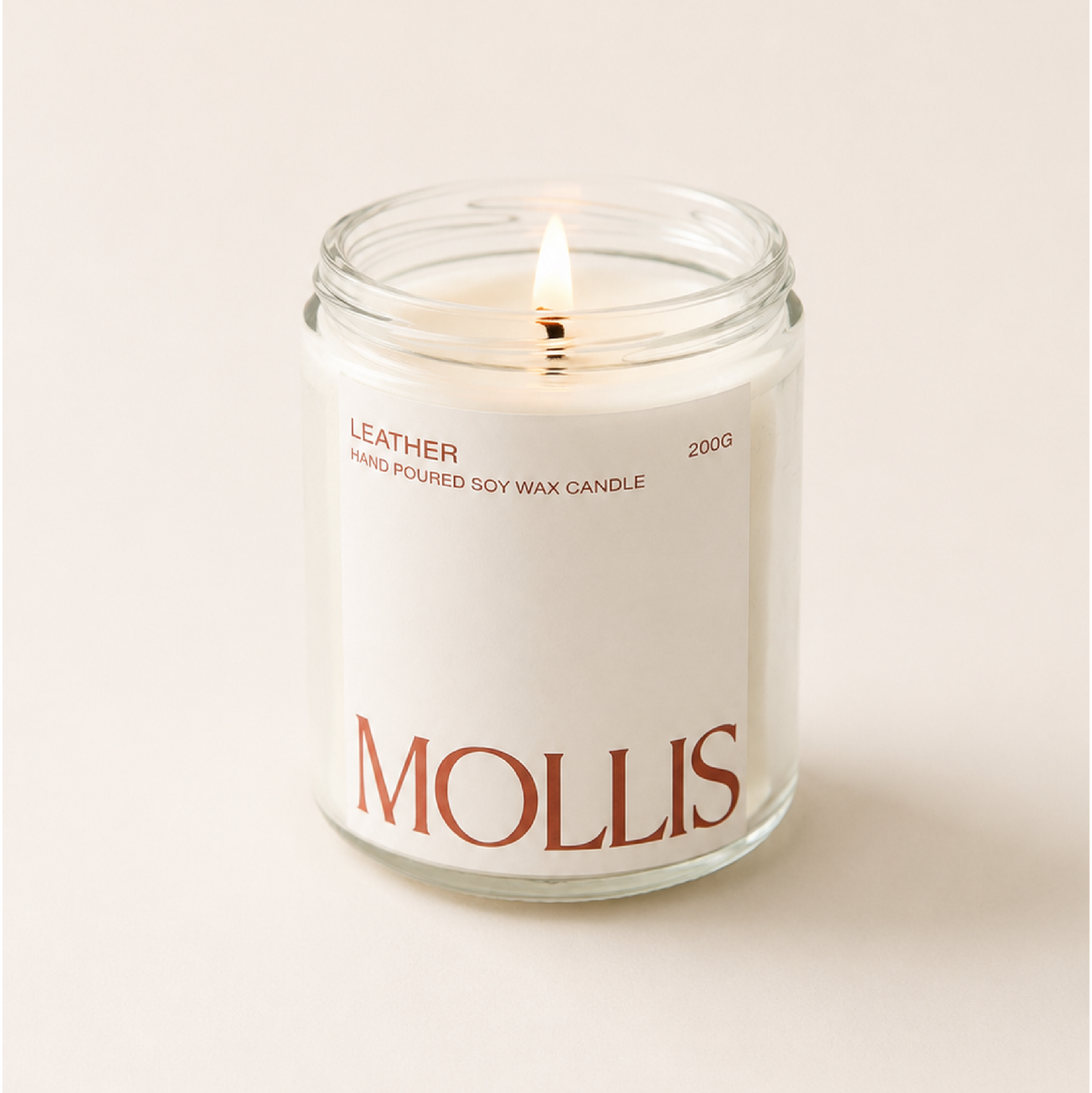 200g Single wick Scented Soy wax candle