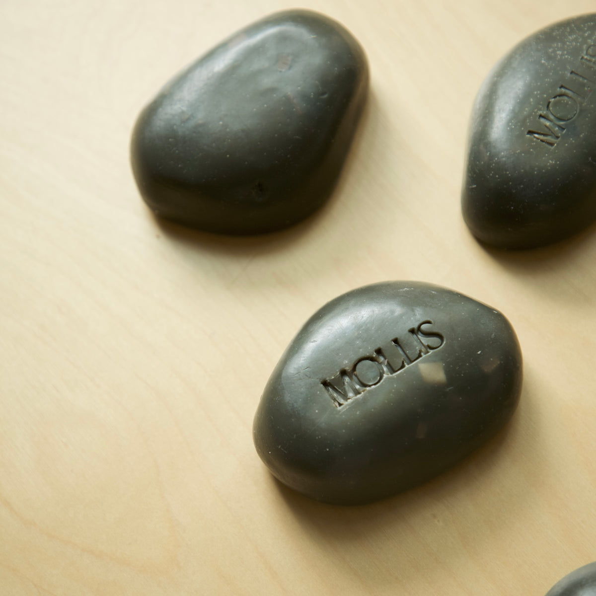Pebble Soap |  Oudh Charcoal