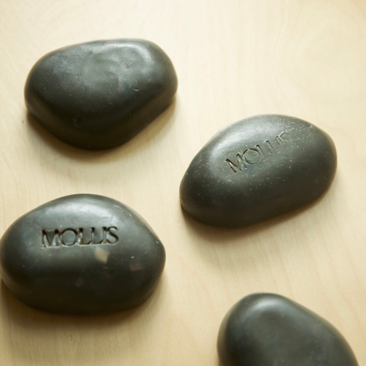 Pebble Soap |  Oudh Charcoal
