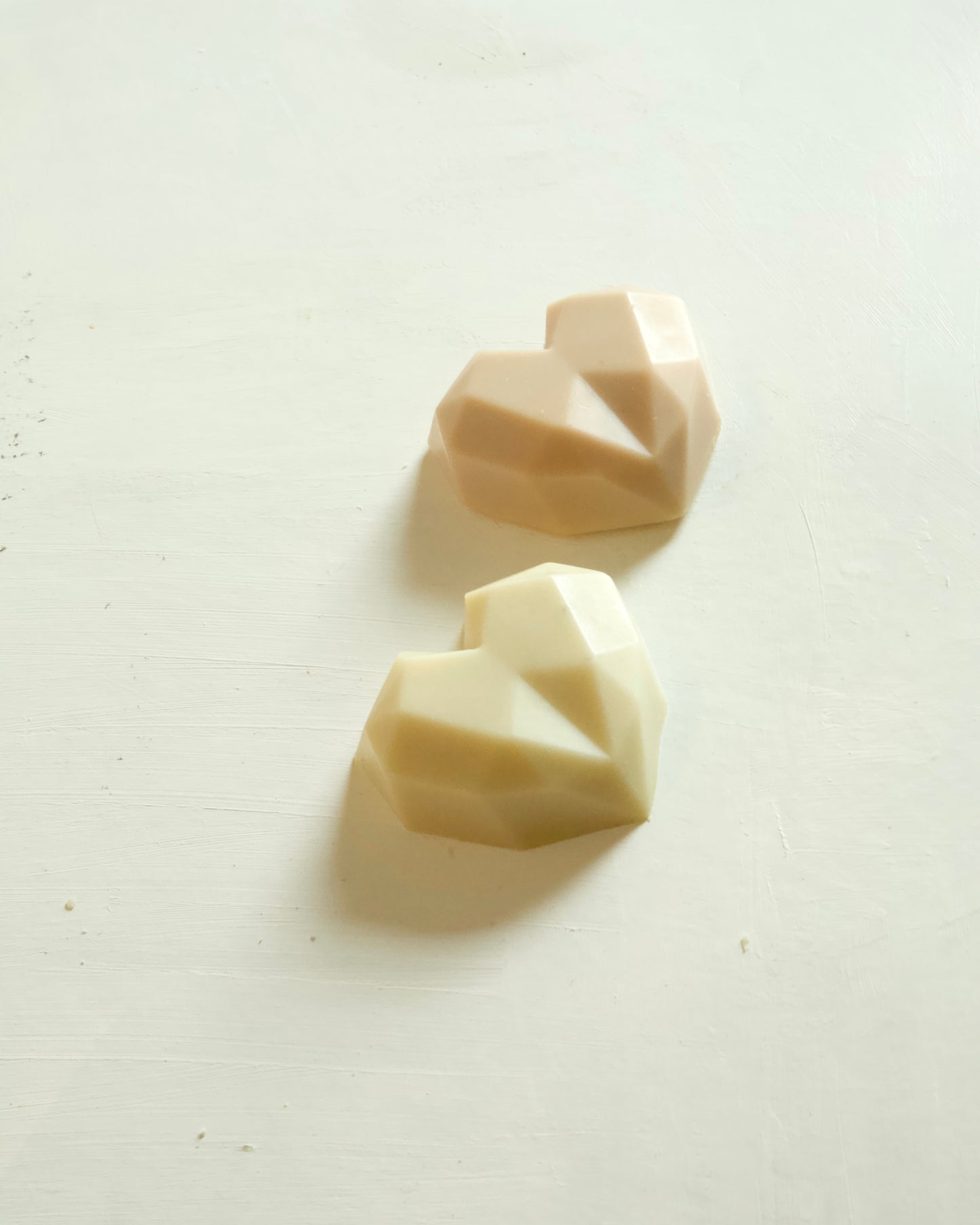 Pack of 2 Heart soaps