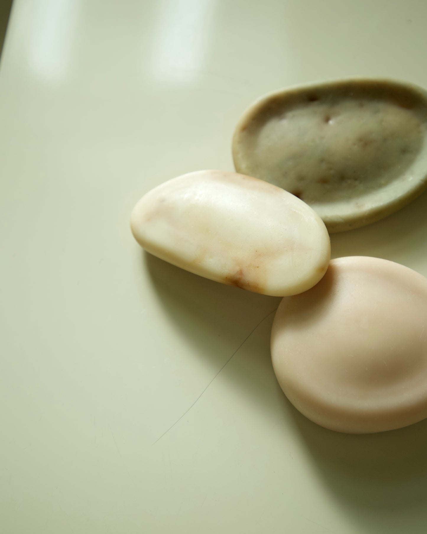 Pebble Soap Collection.